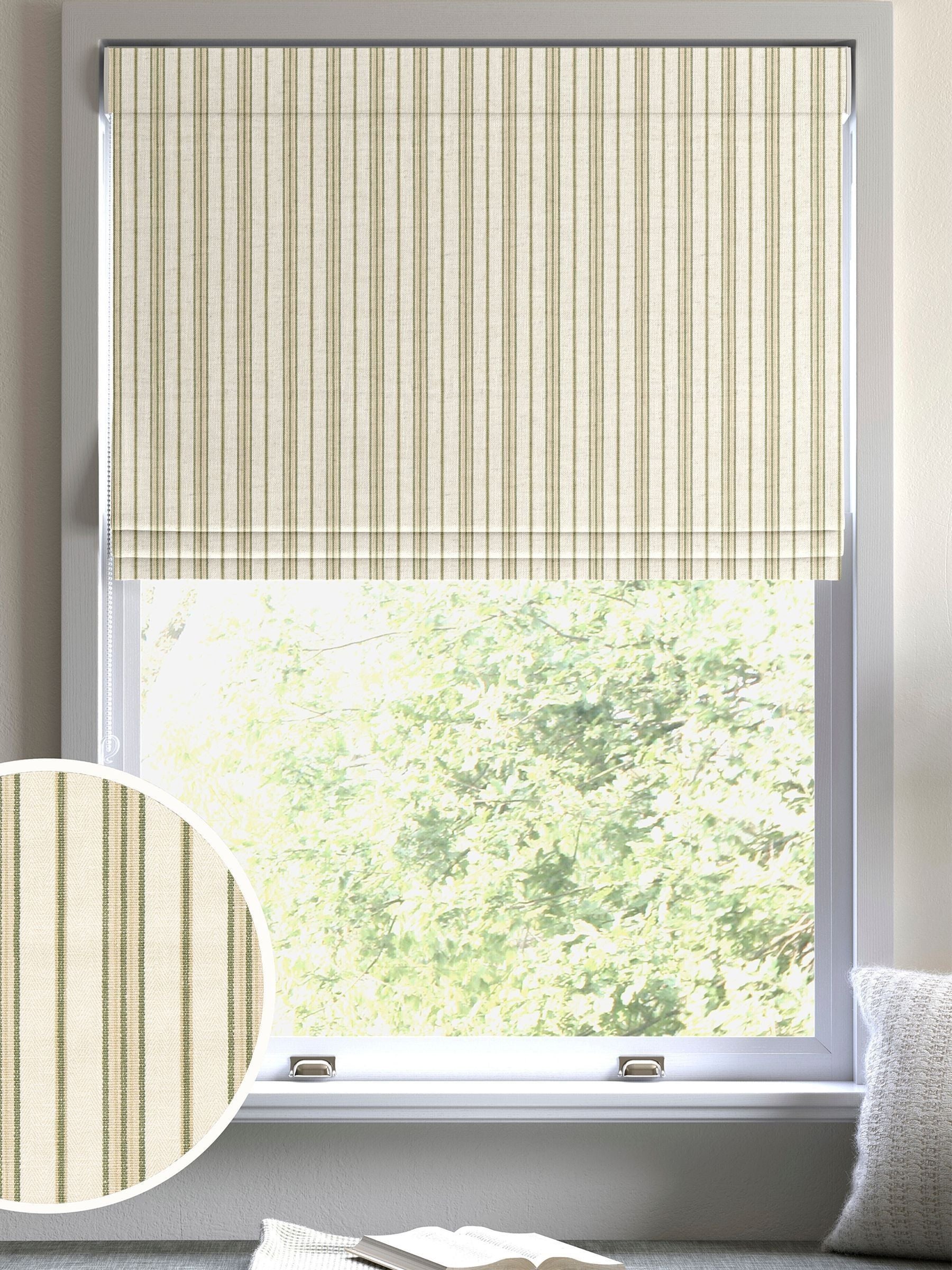 Next Sage Green Multa Roman Blind, UK version