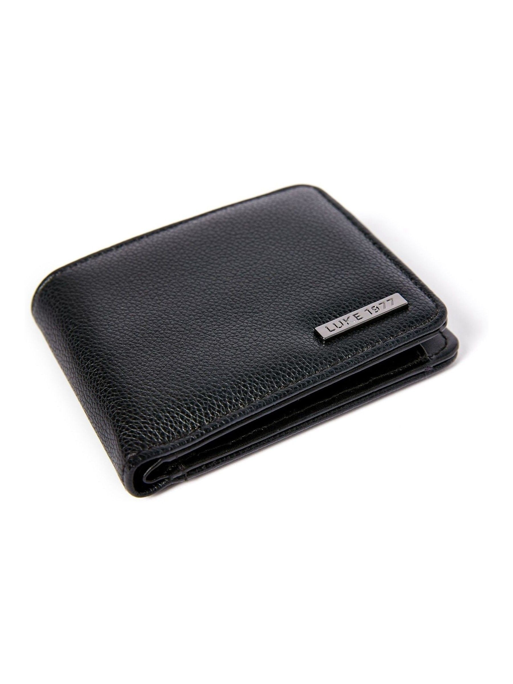 Luke 1977 Black Dover wallet and card holder set, imported from the UK