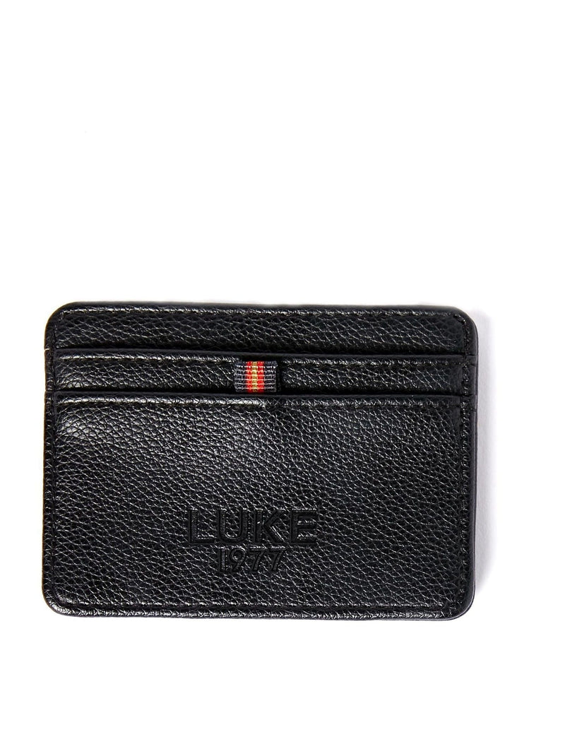 Luke 1977 Black Dover wallet and card holder set, imported from the UK