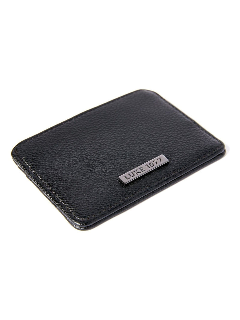Luke 1977 Black Dover wallet and card holder set, imported from the UK