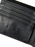 Luke 1977 Black Dover wallet and card holder set, imported from the UK