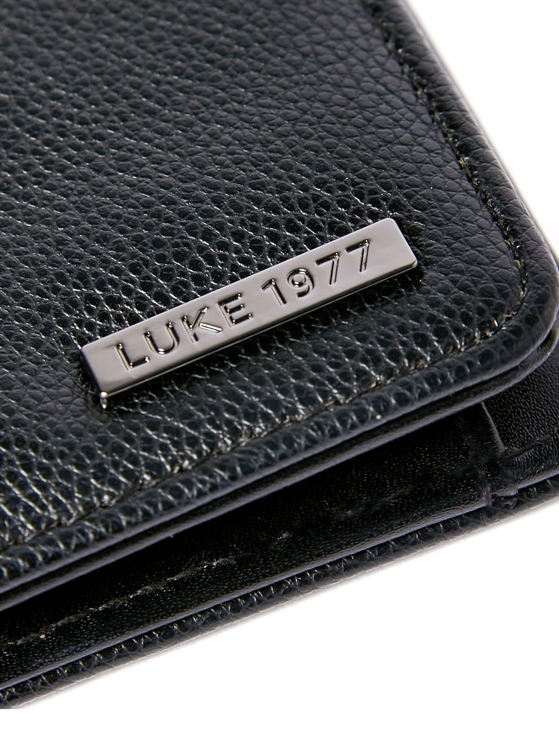 Luke 1977 Black Dover wallet and card holder set, imported from the UK