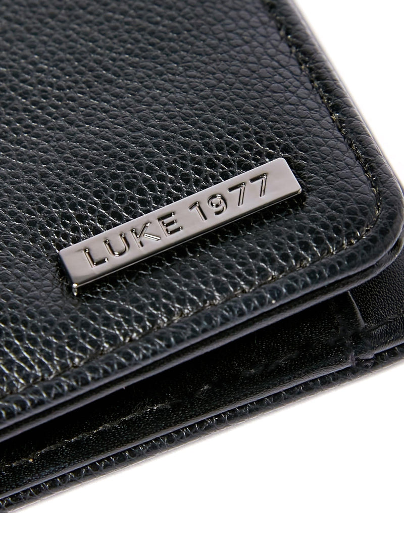 Luke 1977 Black Dover wallet and card holder set, imported from the UK