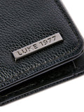 Luke 1977 Black Dover wallet and card holder set, imported from the UK