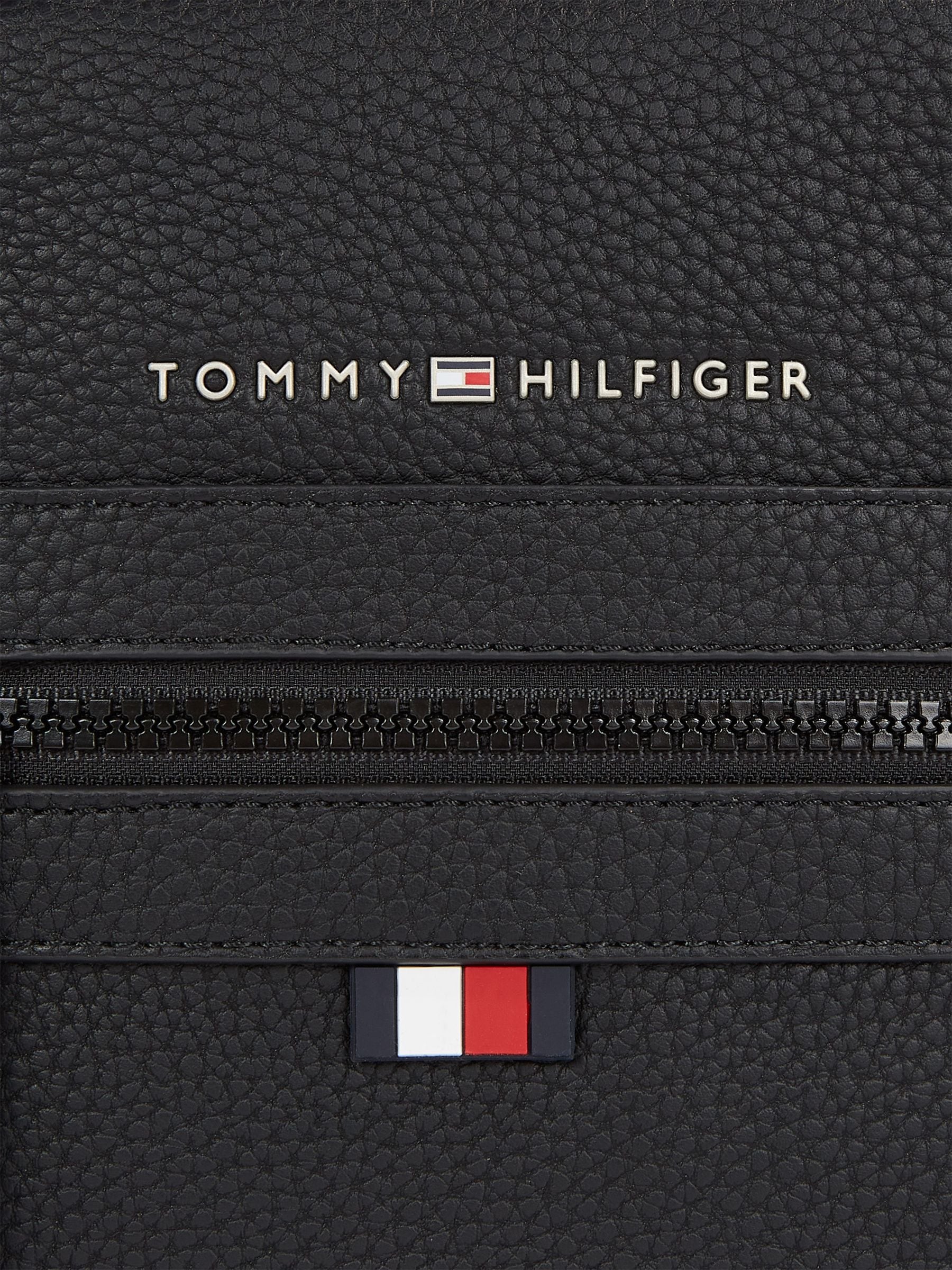 Tommy Hilfiger black small reporter bag, imported from the UK