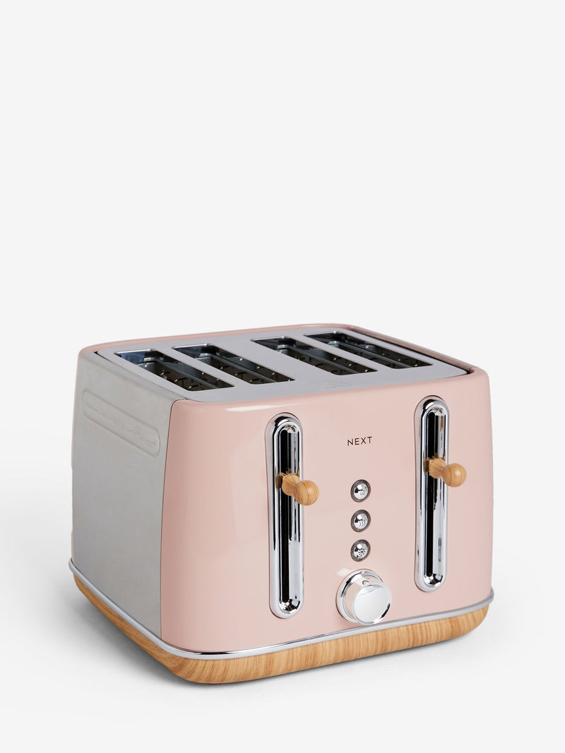 Malvern pink 4-slice toaster, imported from the UK