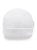 Purebaby White Textured Beanie