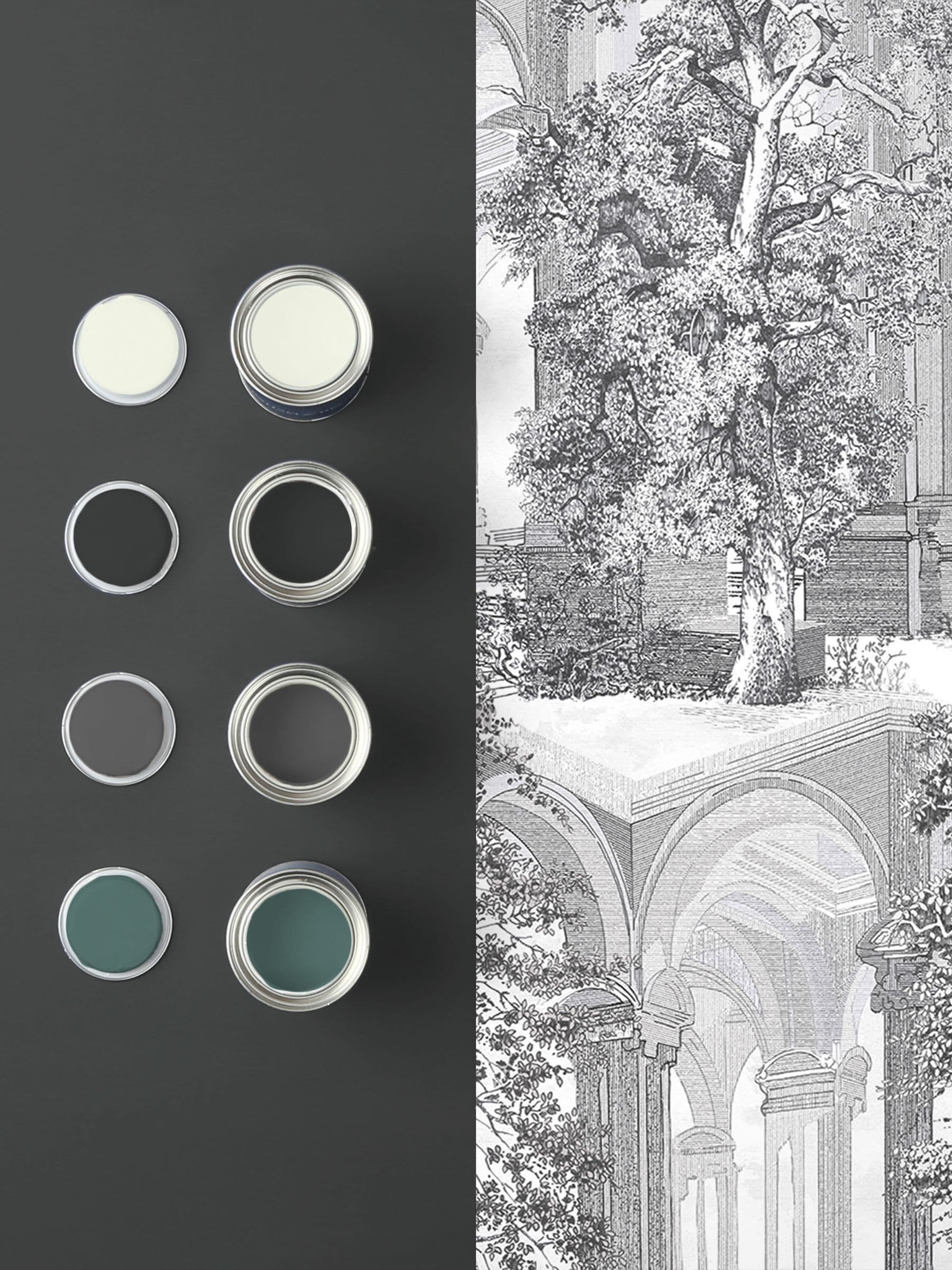 Graham & Brown Rivington Folly wallpaper sample A4, imported from the UK
