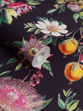 Graham & Brown wallpaper sample Blackcurrant Physic Garden A4, UK version