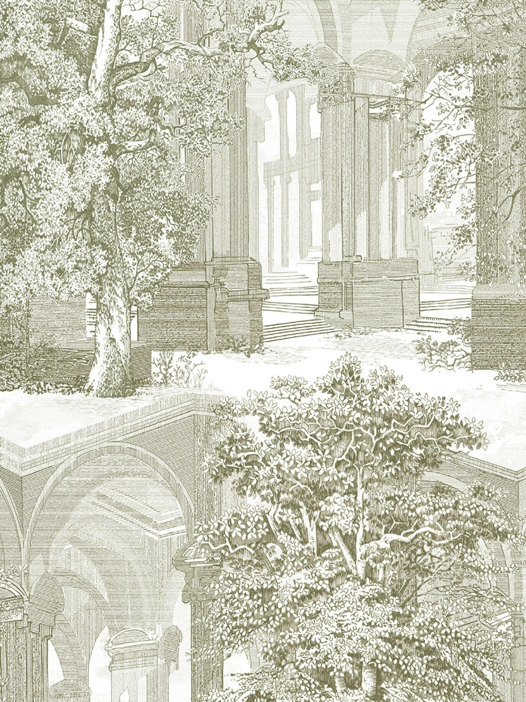 Graham & Brown Rivington Folly A4 wallpaper sample, imported from the UK