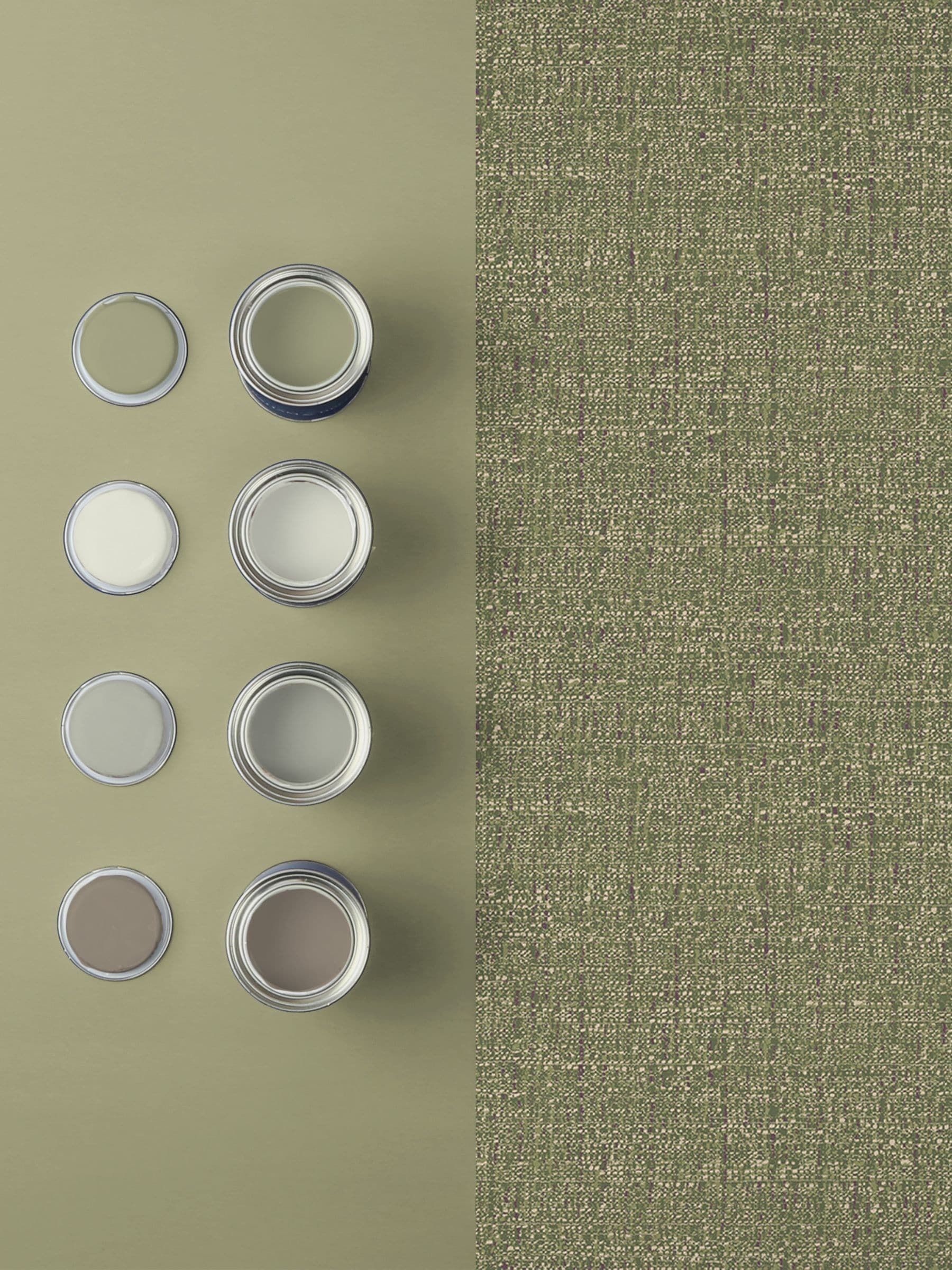 Graham & Brown Green Albion Texture wallpaper sample A4 (British brand)