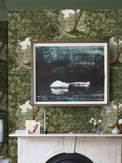 Next Graham & Brown Spring Sage Bodenham Wallpaper Sample A4- Buy online at McGrocer