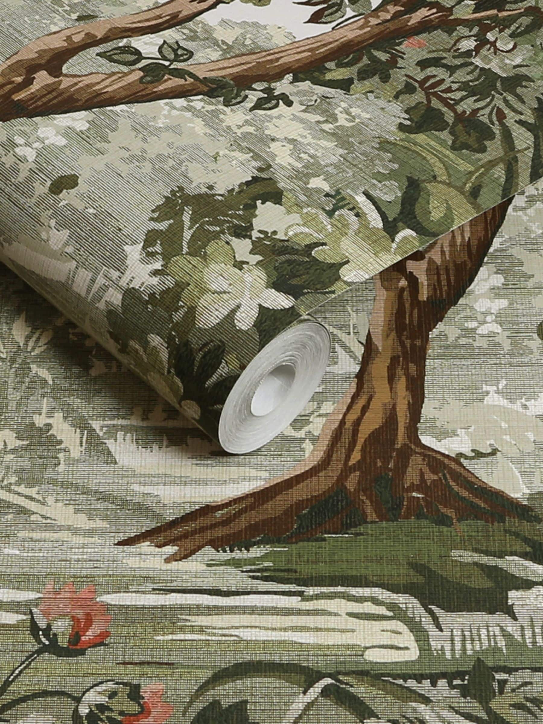 Graham & Brown Spring Sage wallpaper sample A4 (British brand)