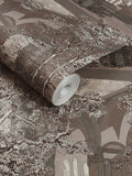 Graham & Brown Dusk Rivington Folly A4 wallpaper sample (British brand)