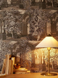 Graham & Brown Dusk Rivington Folly A4 wallpaper sample (British brand)