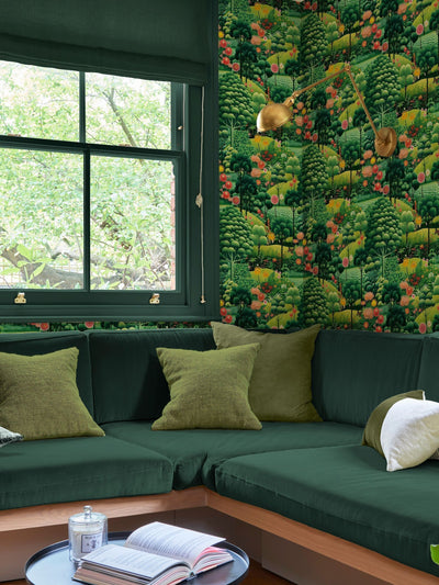 Next Graham & Brown Arley Garden Day Wallpaper Sample A4- Buy online at McGrocer