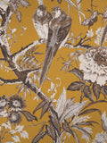 Graham & Brown Perrow Yellow wallpaper sample A4 (British brand)