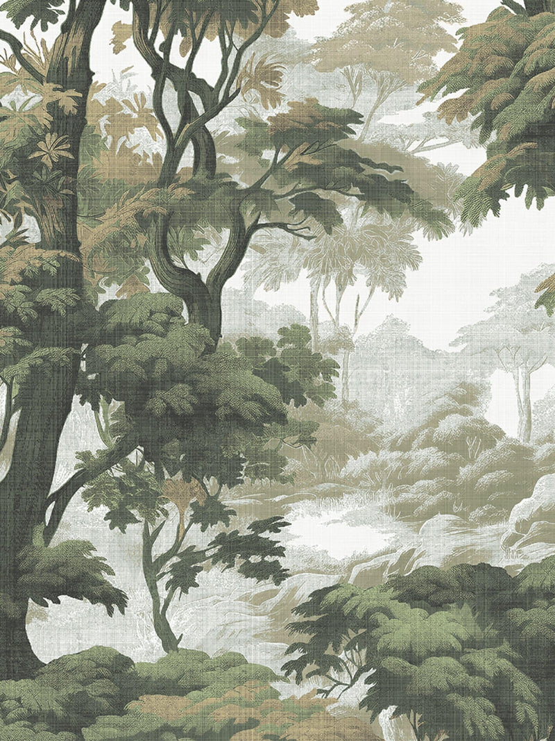 Graham & Brown Lush Green wallpaper sample A4, imported from the UK