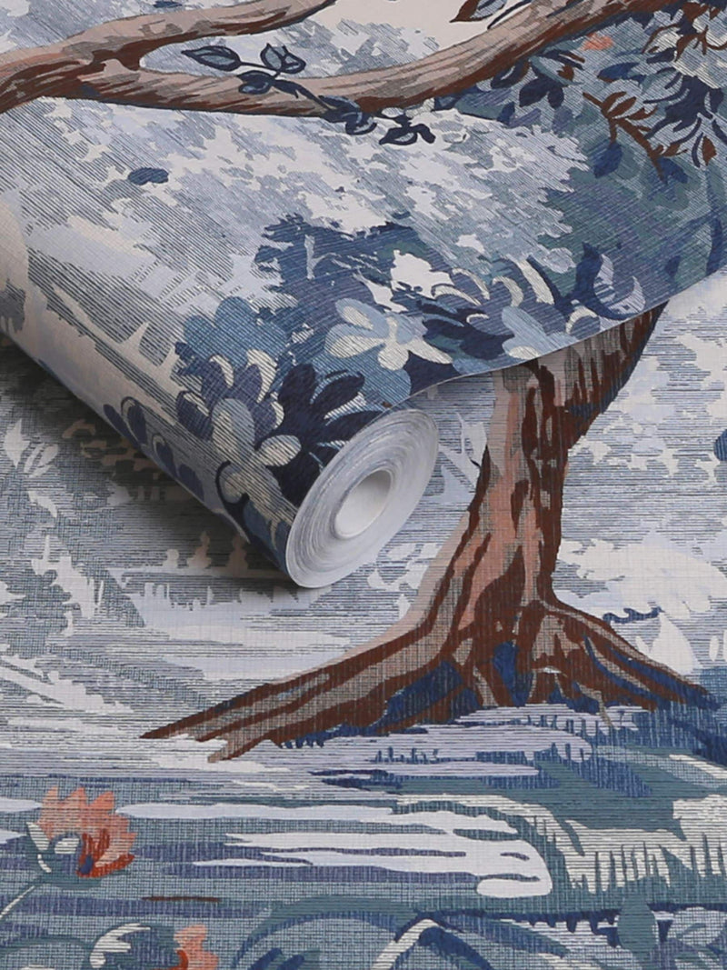 Graham & Brown wallpaper sample Bodenham Twilight A4, imported from the UK