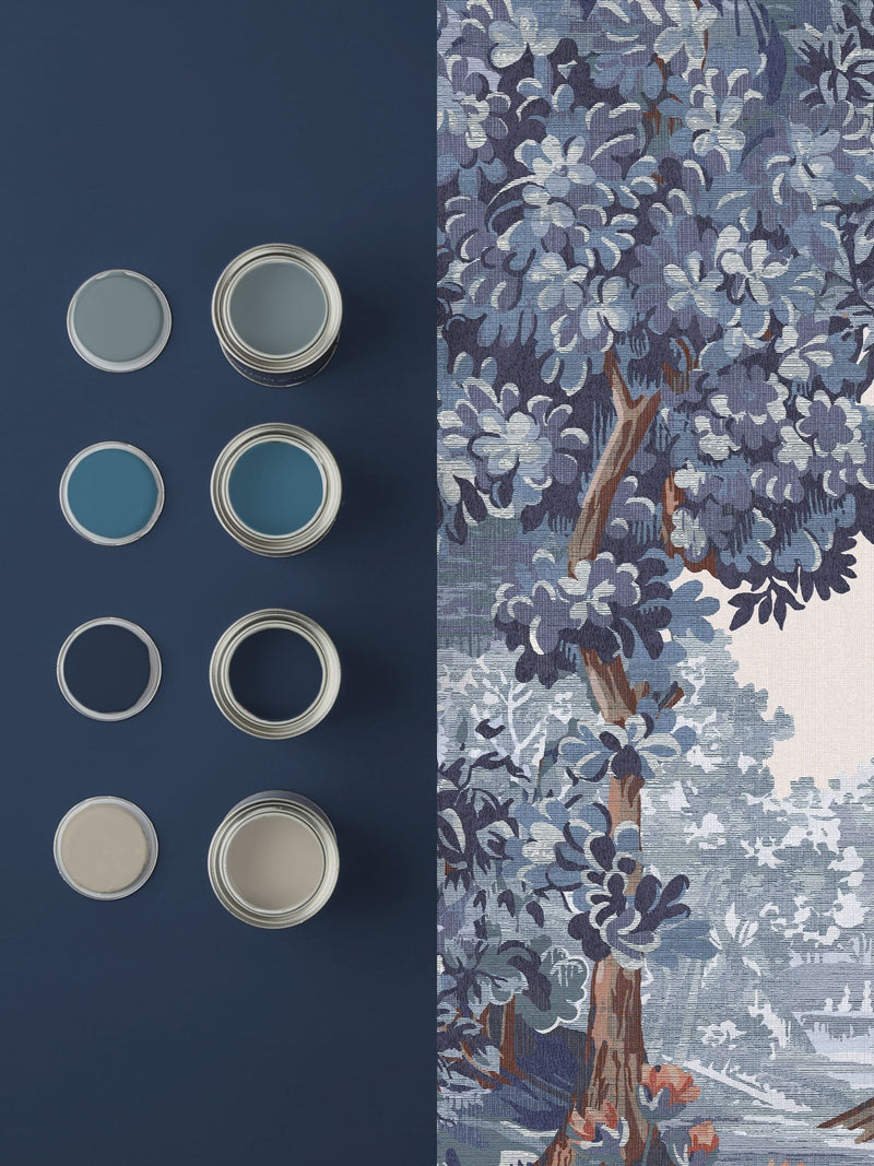 Graham & Brown wallpaper sample Bodenham Twilight A4, imported from the UK