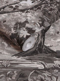 Graham & Brown Bodenham charcoal wallpaper sample A4 - British product
