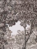 Graham & Brown Bodenham charcoal wallpaper sample A4 - British product