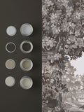 Graham & Brown Bodenham charcoal wallpaper sample A4 - British product