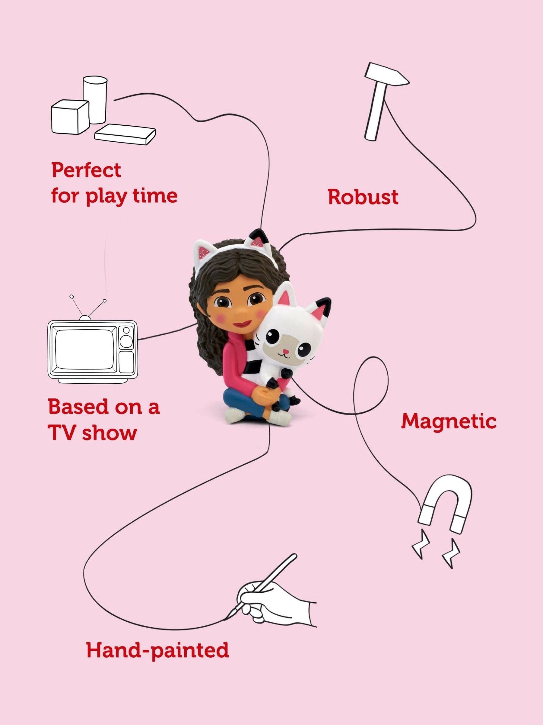 Tonies Gabby's Dollhouse audio character - British product