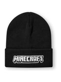 Vanilla Underground black Minecraft beanie hat, UK version
