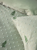 Green Christmas Tree duvet cover and pillowcase set, UK version