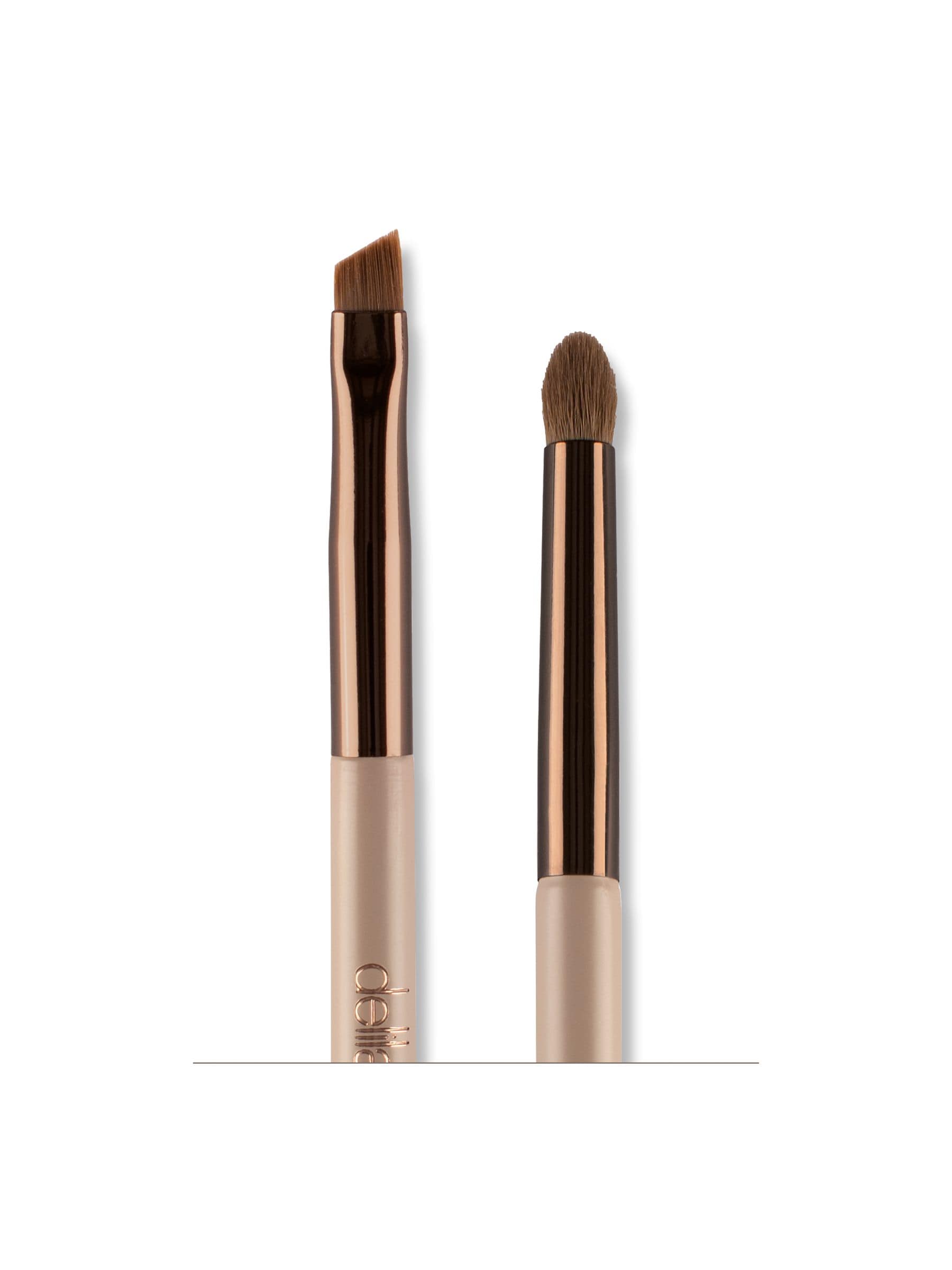 Delilah dual ended precision brush makeup tool, imported from the UK