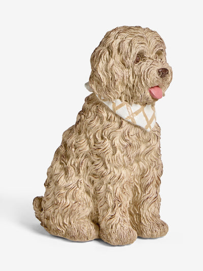 Next Naturlig Liten Louis The Labradoodle Resin Hund Ornament - Kjøp online hos McGrocer