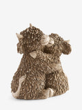 Hamish Highland Cow hugging ornament 15cm, imported from the UK