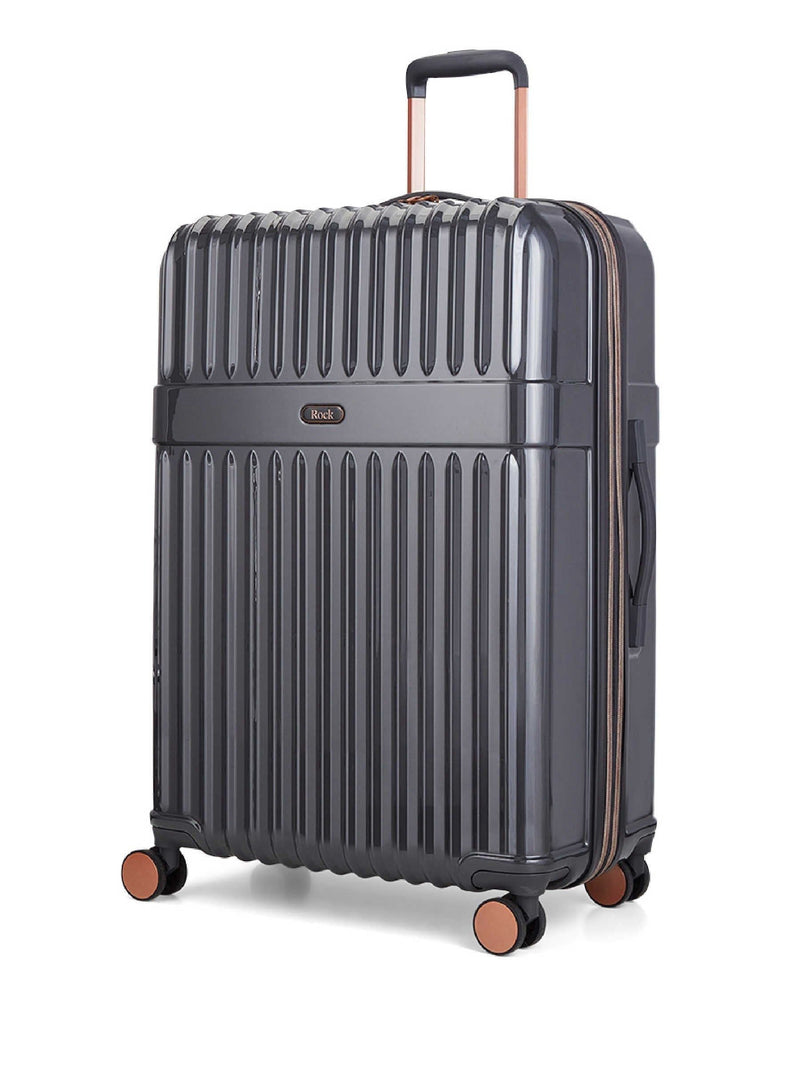 Rock Luggage Grey Large Selene Suitcase