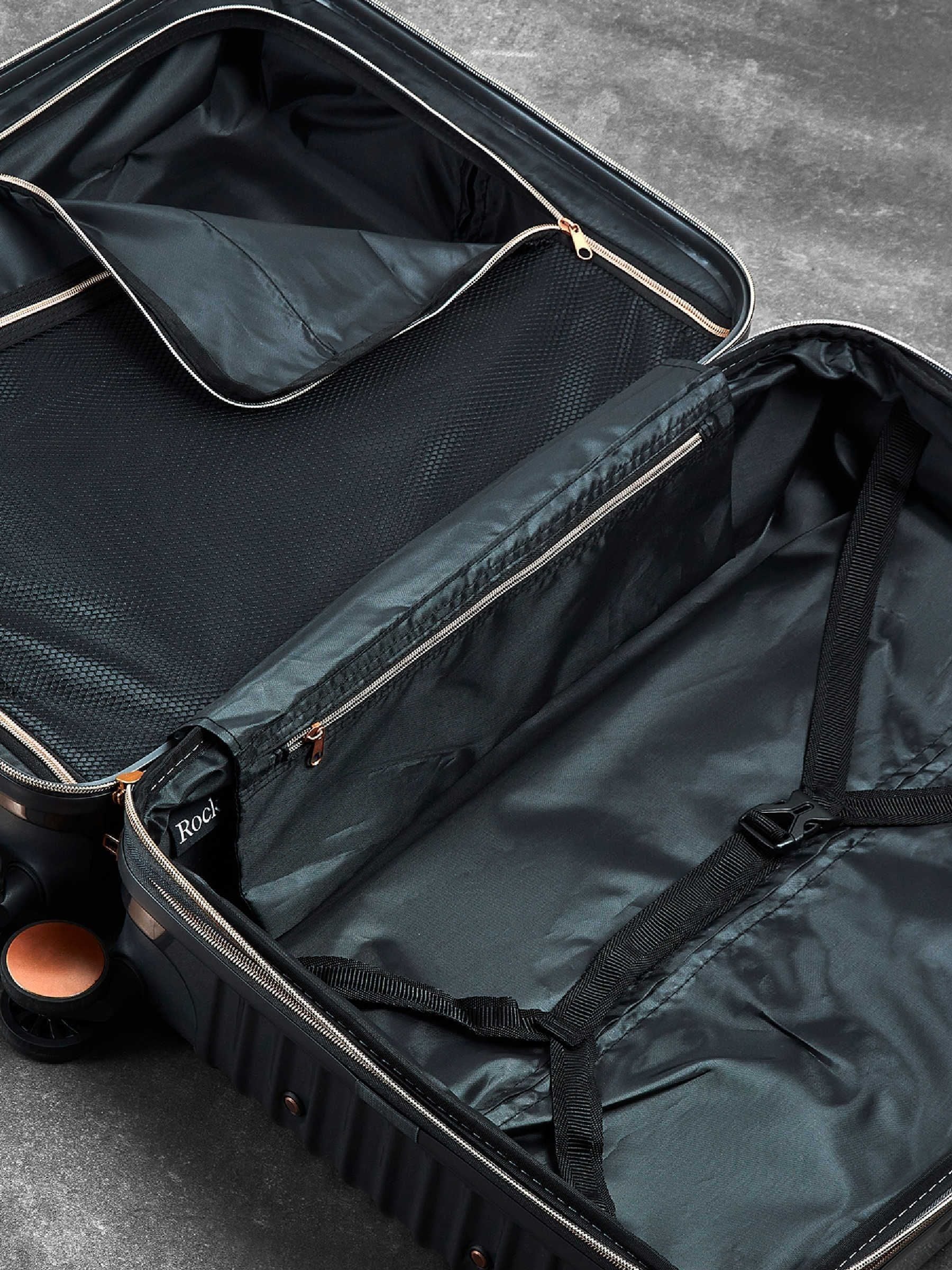 Rock Luggage Grey Large Selene Suitcase