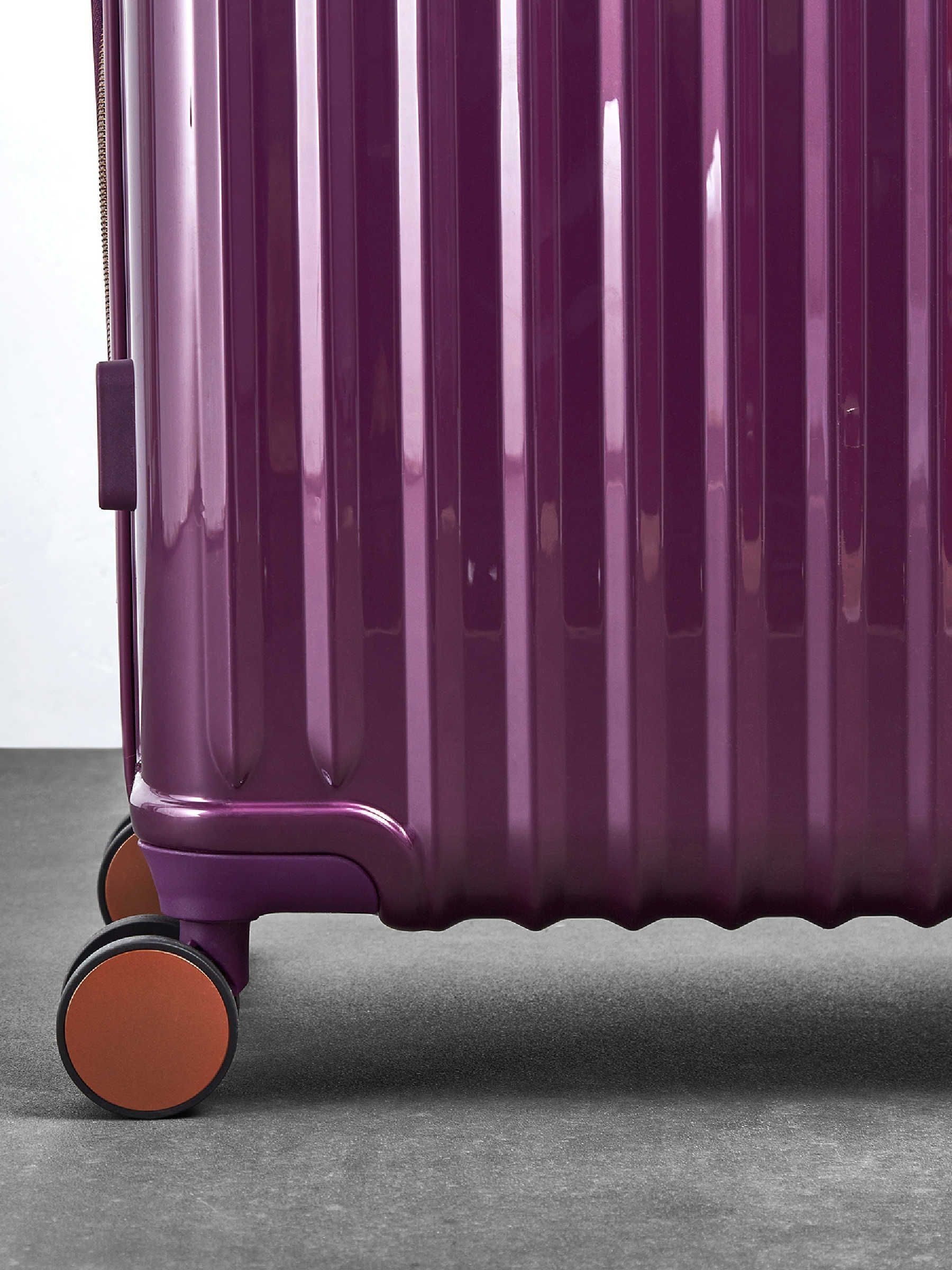 Rock Luggage Purple Large Selene Suitcase