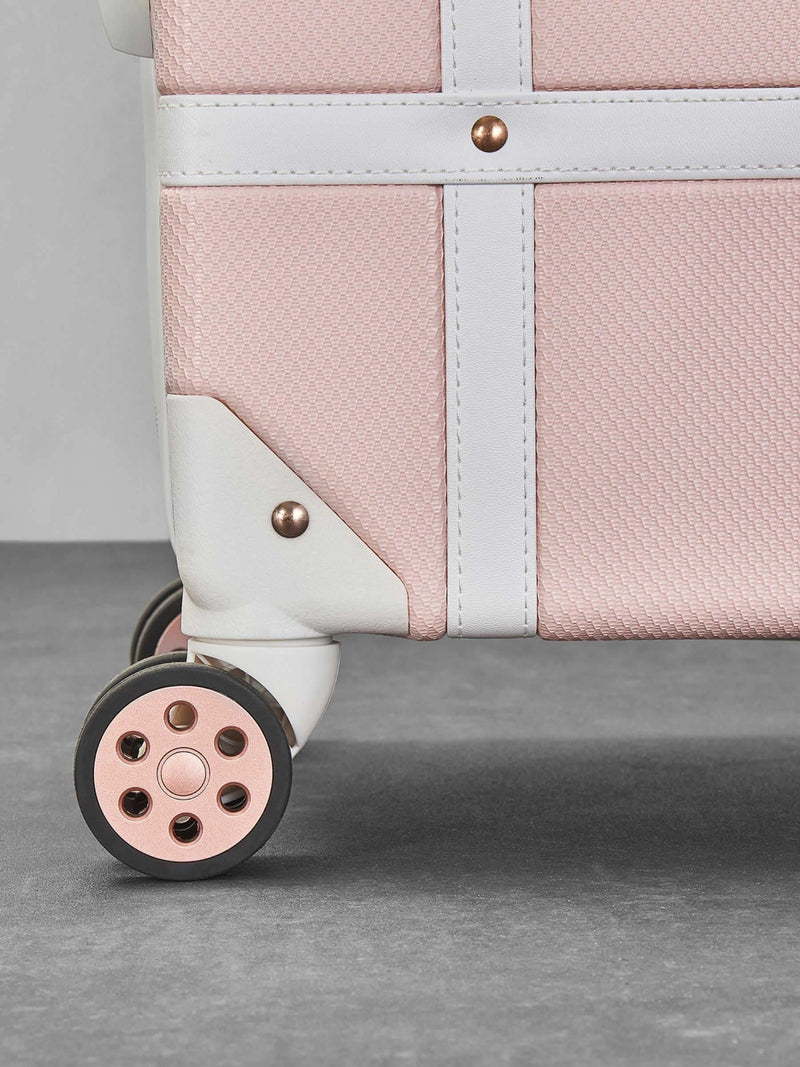 Rock Luggage Pink Vintage Medium Suitcase