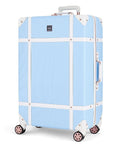 Rock Luggage Navy Large Vintage Suitcase