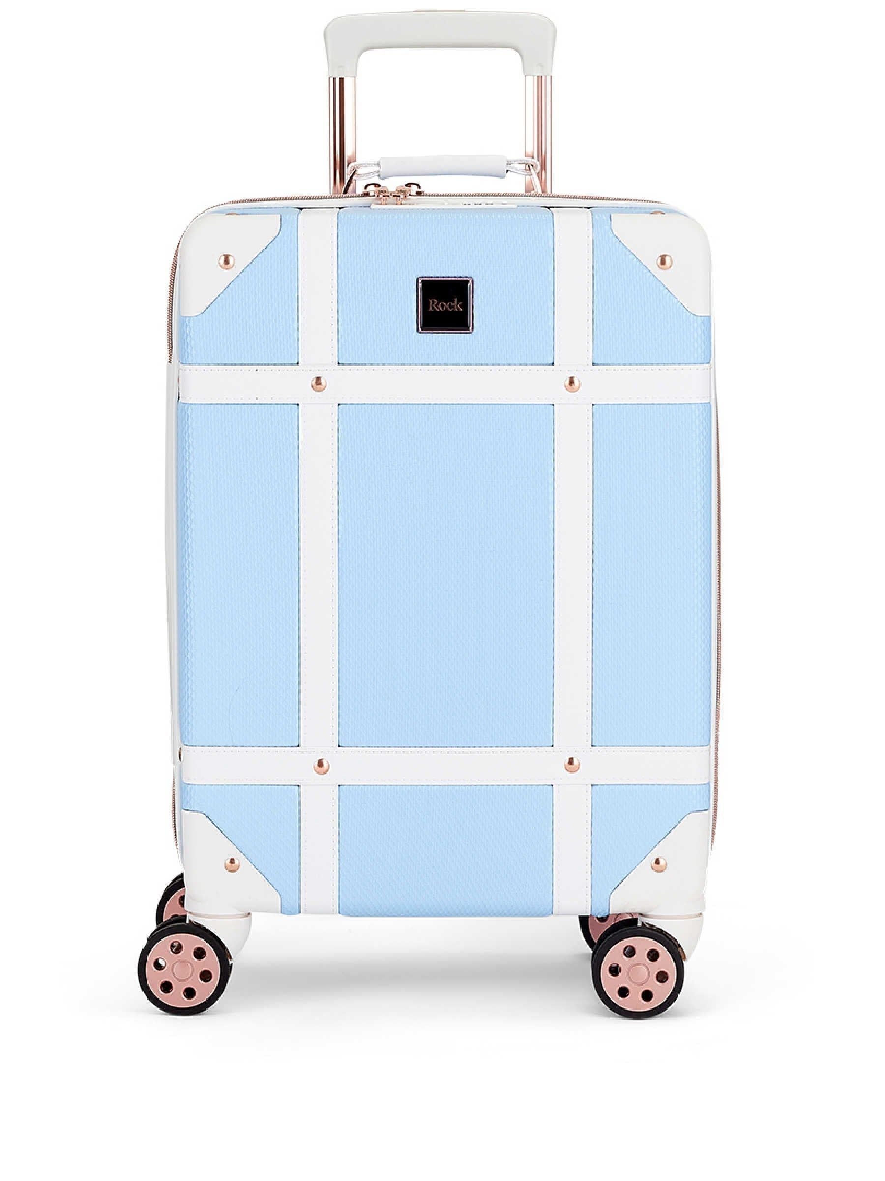 Rock Luggage Pink Vintage Cabin Suitcase