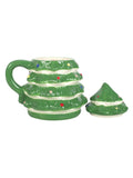 Something Different Green Christmas Tree Shaped Mug