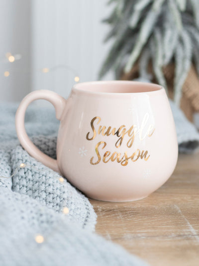 Next Something Different Snuggle Season Pink Gold Ceramic Mug- Buy online at McGrocer