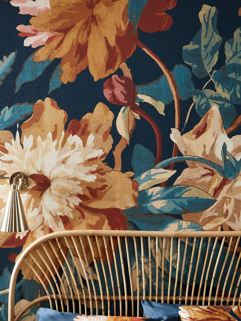 Graham & Brown Florenzia Dusk mural 4M, imported from the UK