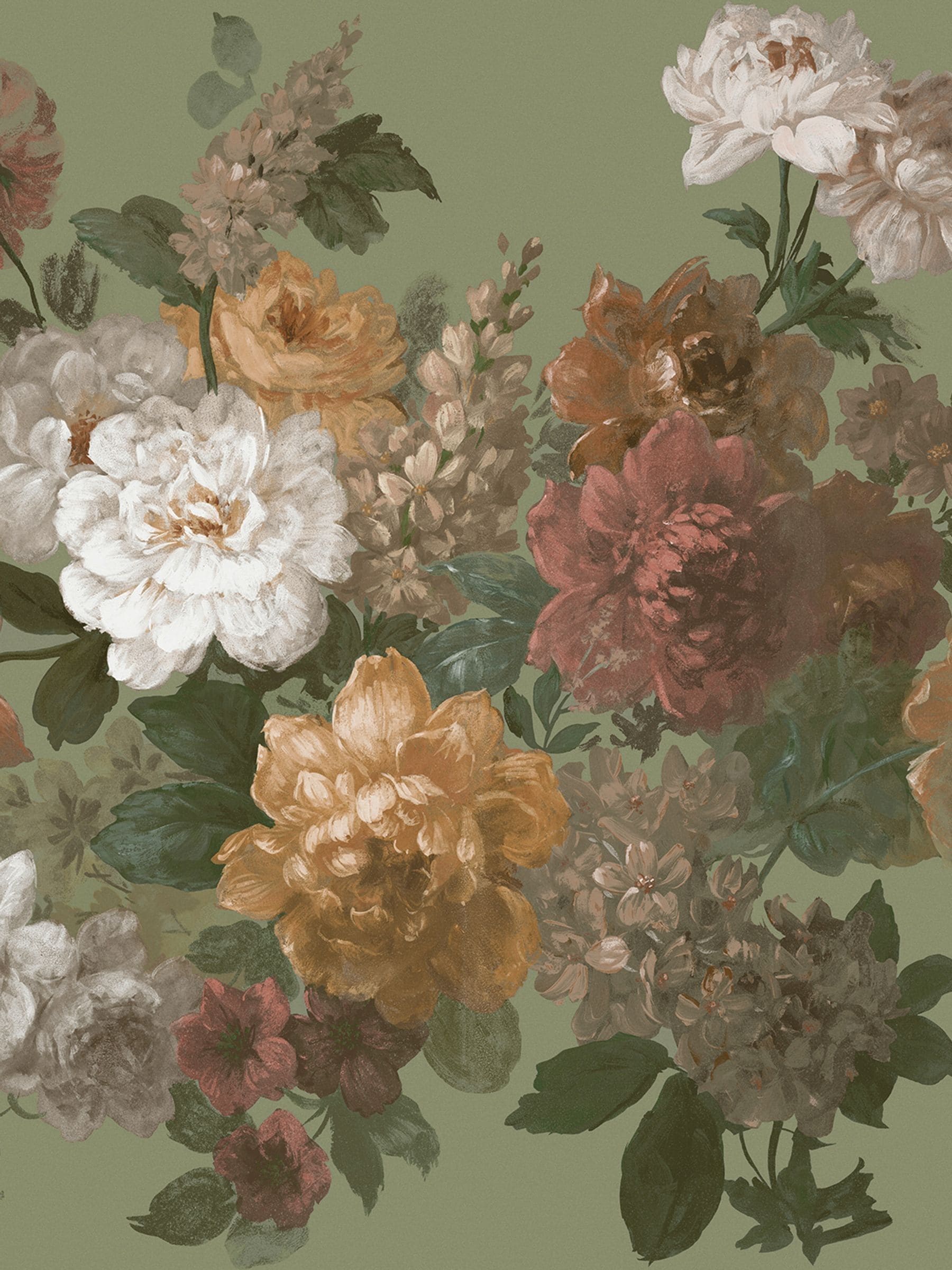 Graham & Brown Vintage Bloem wall mural 4M (British brand)