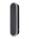 Searchlight Paris Sand Black Frosted outdoor wall light 30cm, UK version