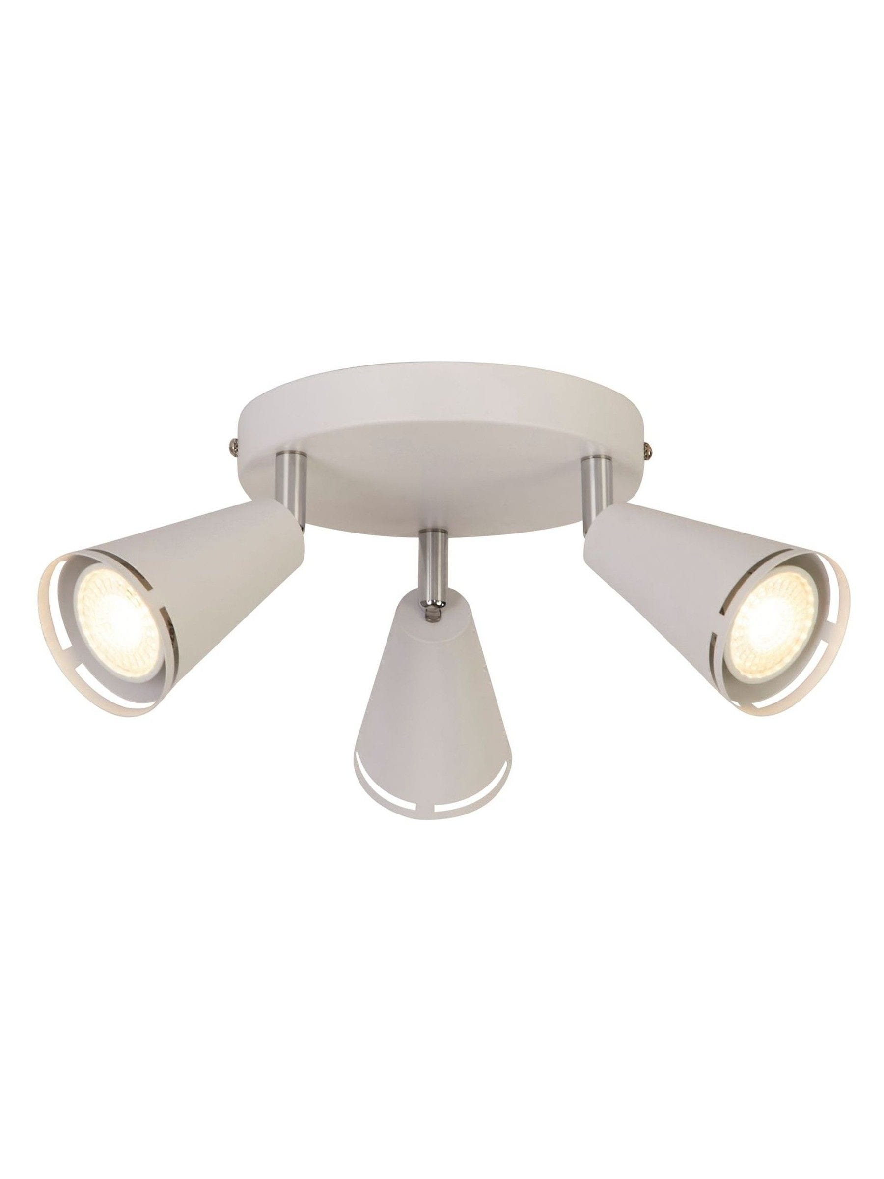 Searchlight Astrid 3-light ceiling spotlight, UK version