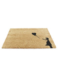 Artsy Mats Girl with a Balloon graffiti doormat - British product