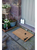 Artsy Mats Girl with a Balloon graffiti doormat - British product