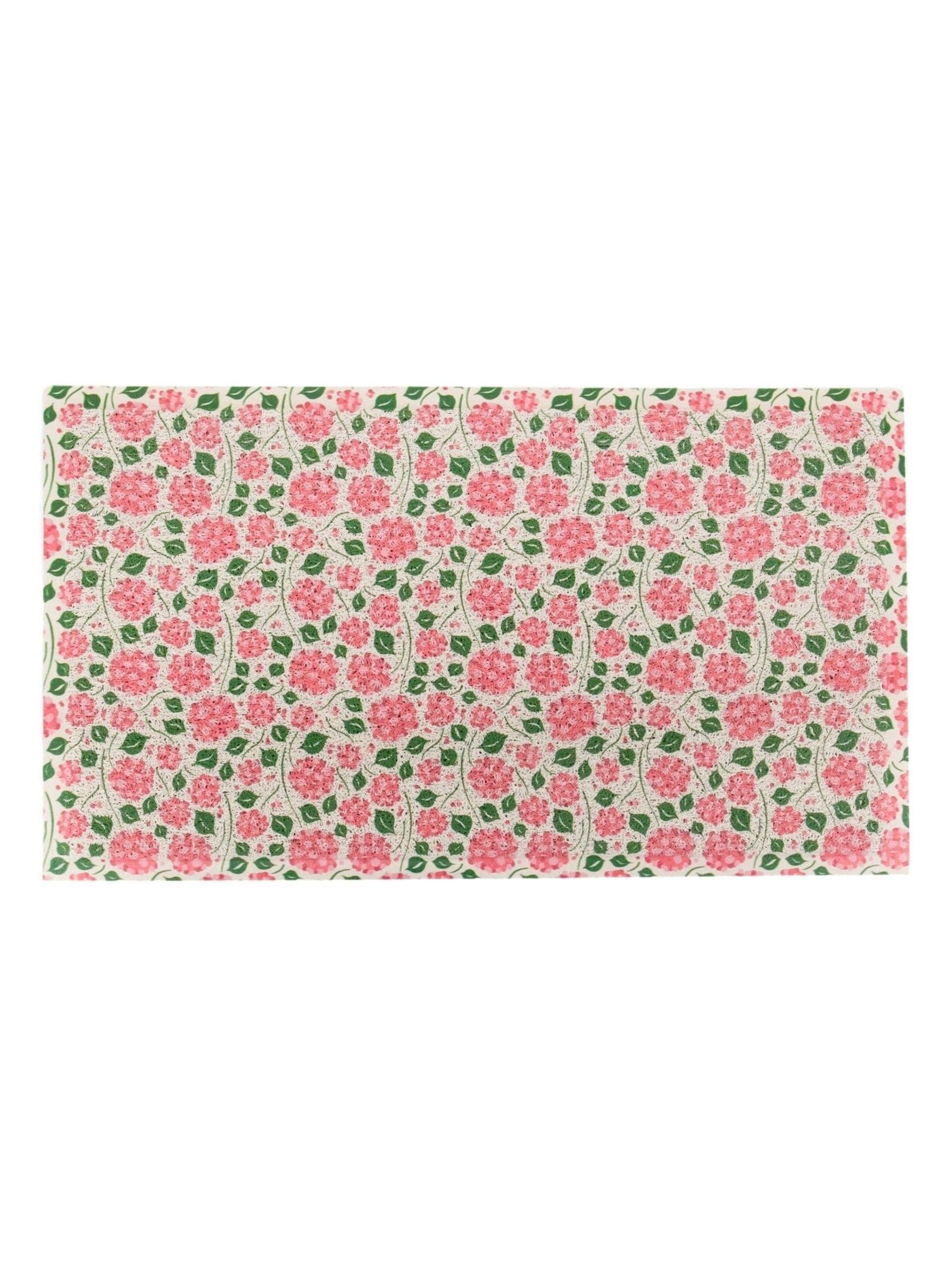 Artsy Mats hydrangea doormat 70x40cm, UK version