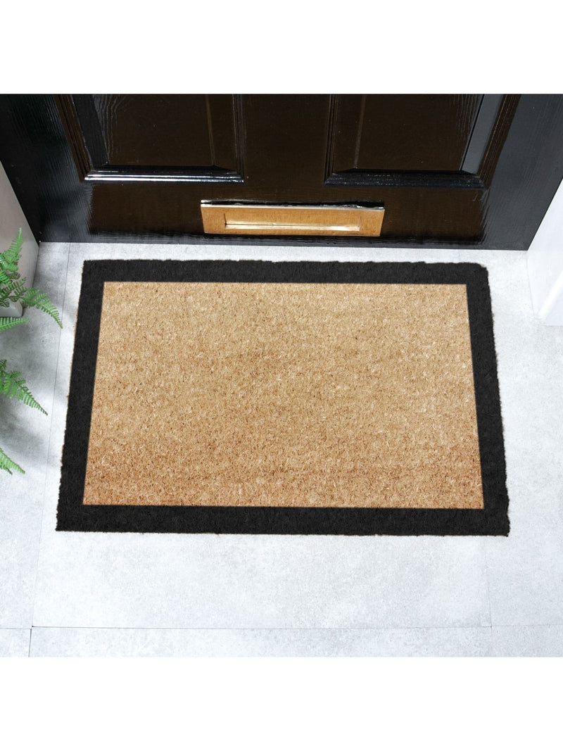 Artsy Mats natural black border doormat 60x40cm (British brand)