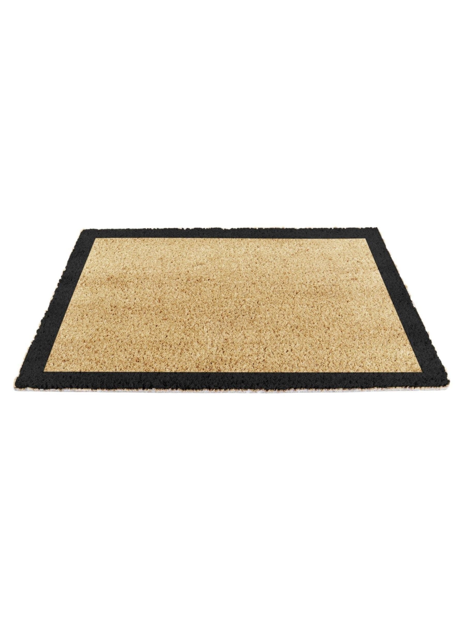 Artsy Mats natural black border doormat 60x40cm (British brand)